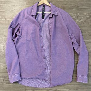 Lululemon Mens Commission Long Sleeve Shirt Large